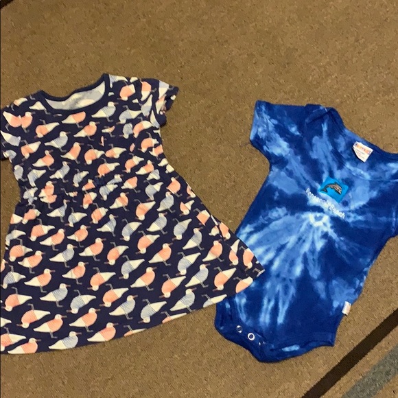 Carter's Other - Bundle of dress and onesie. Sz 24 months